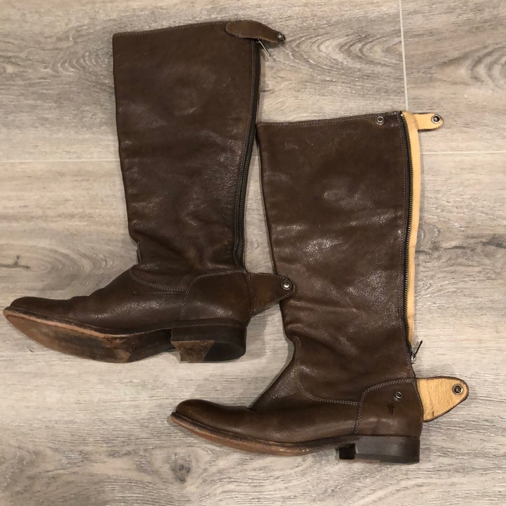 FRYE Women’s Brown Leather Boots Size 7.5